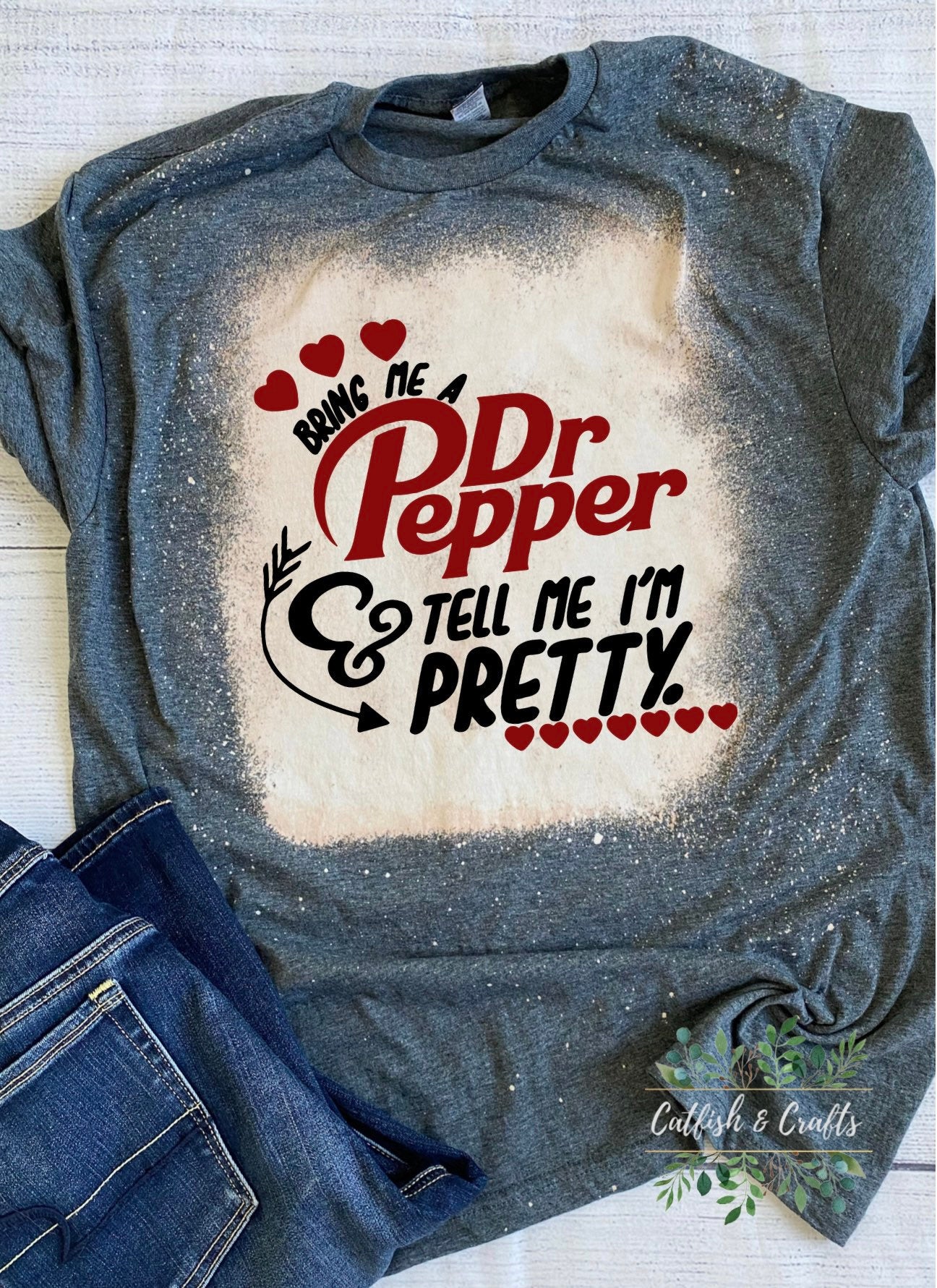 Bring me a Dr. Pepper Bleached Tee