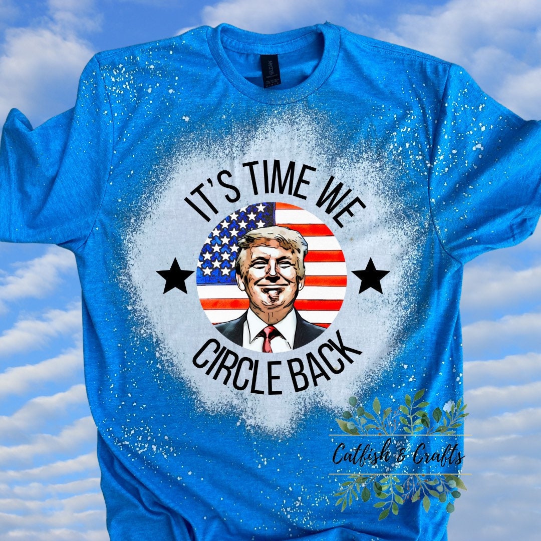 Trump Circle Back Bleached Tee