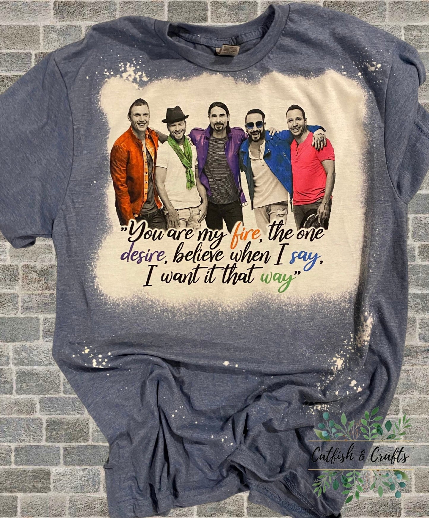 Backstreet Boys I Want It That Way Concert Tee