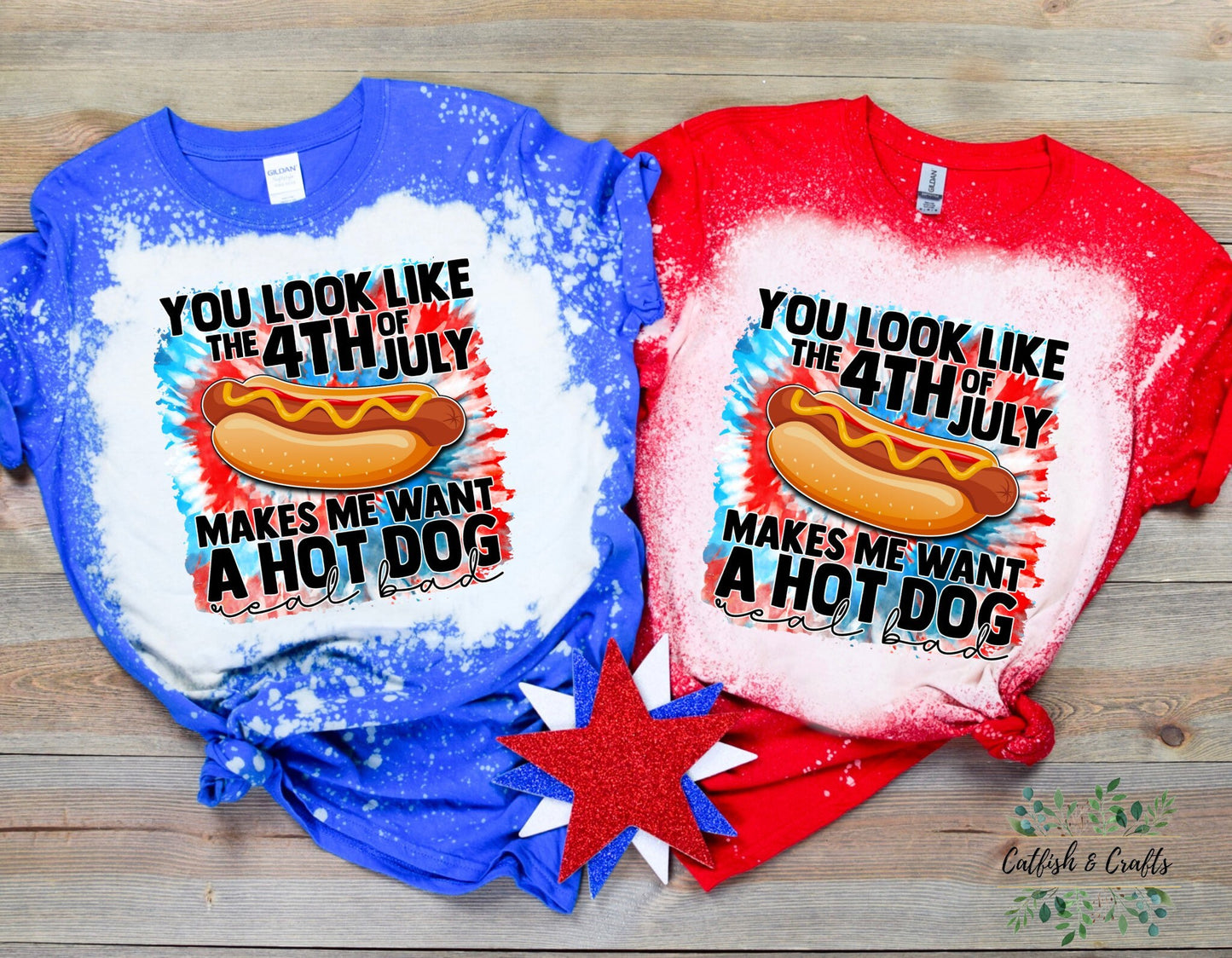 You look like the 4th of July Bleached Tee