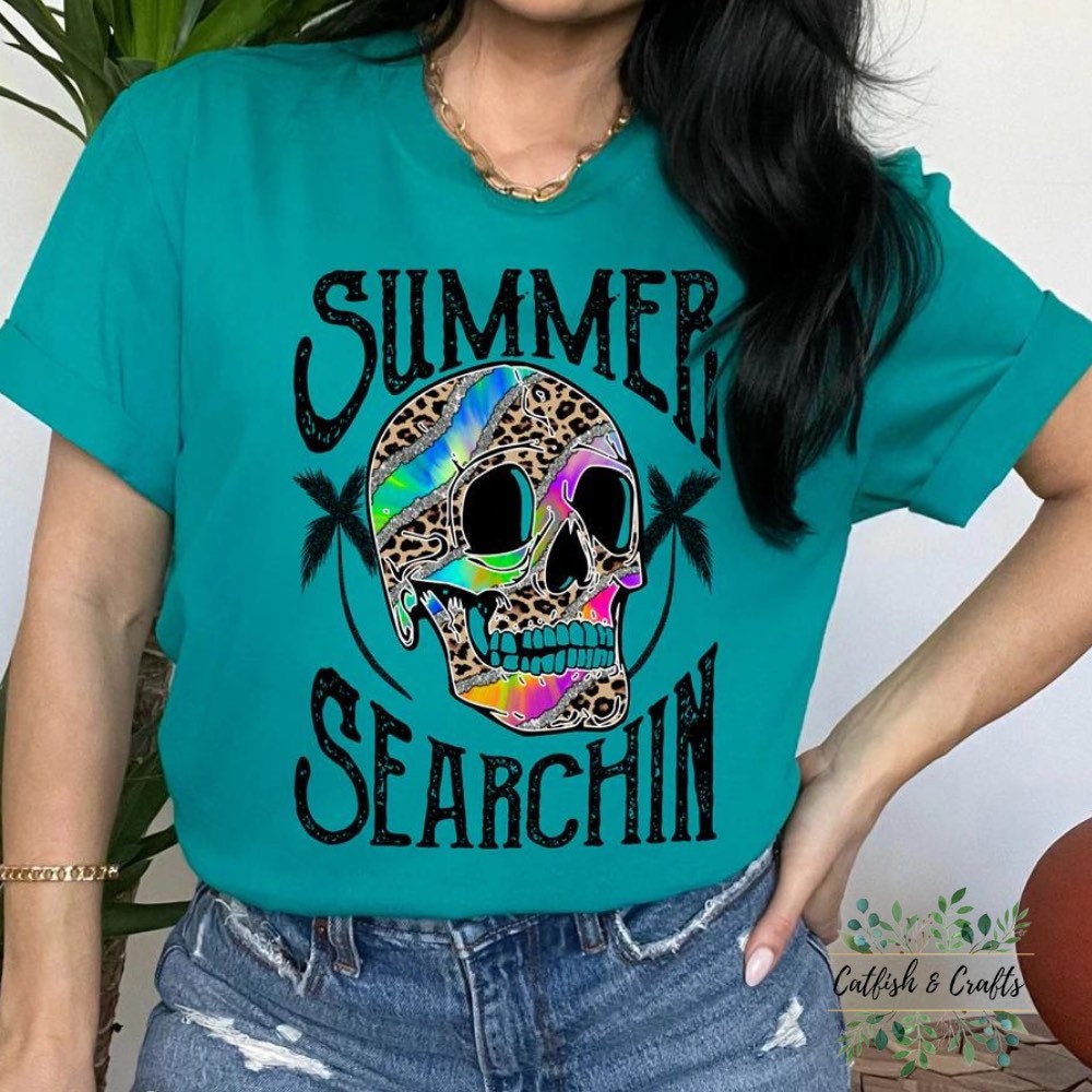 Summer Searchin Skull Tee