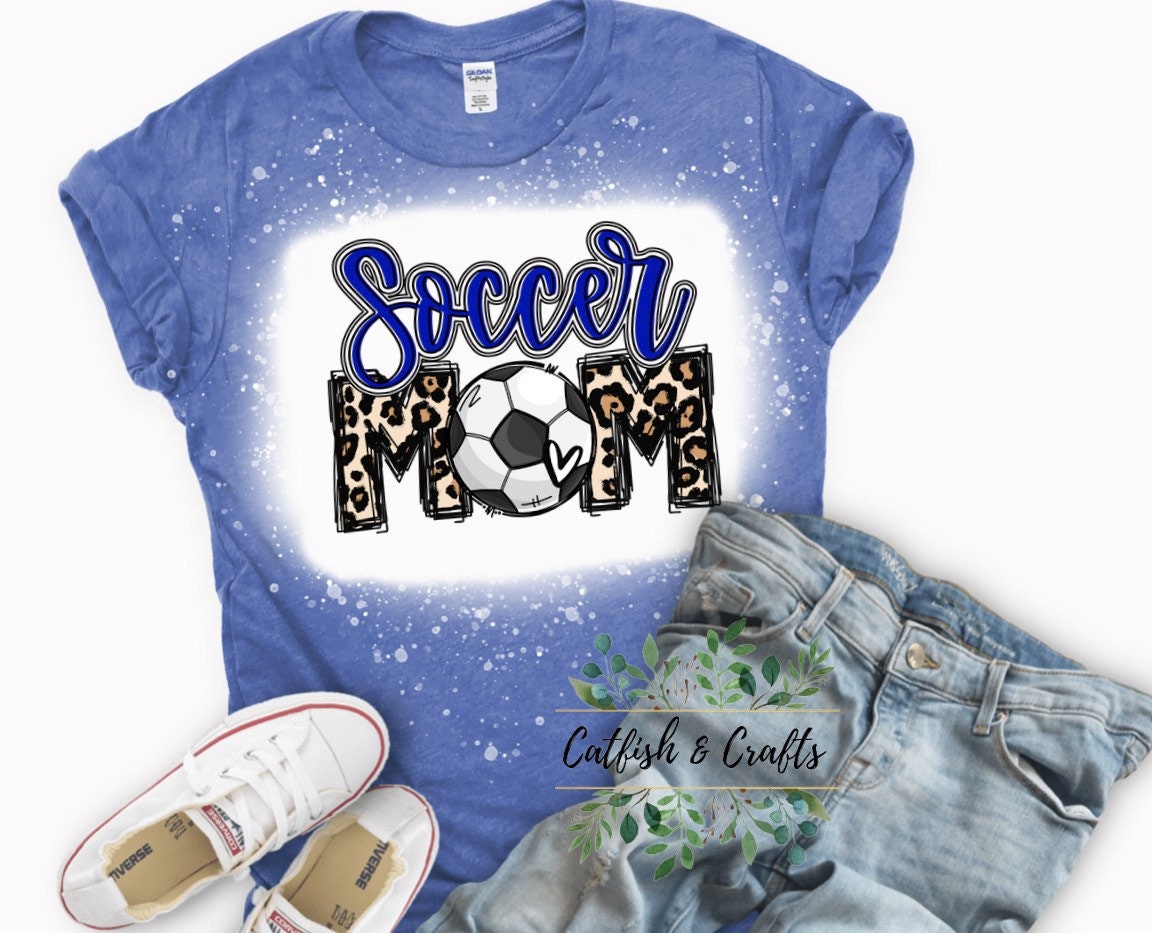 Soccer Mom Bleached Tee