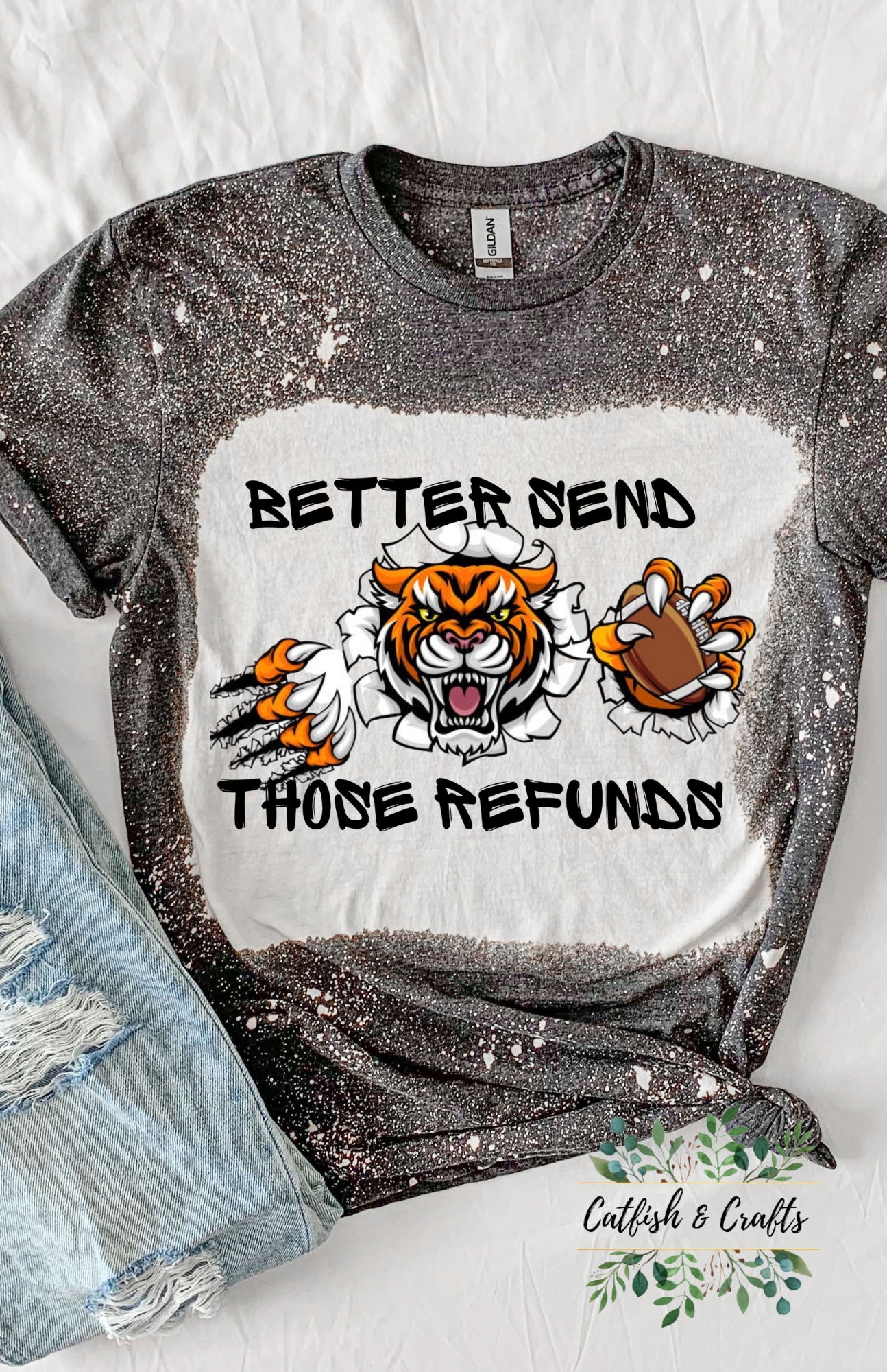 Better send those refunds Burrow Football Cincinnati Tee
