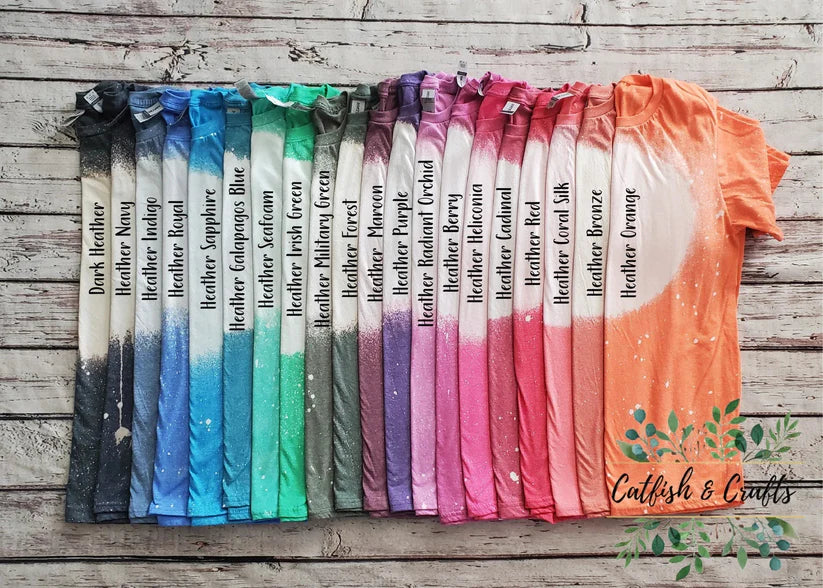 St. Patrick's Day Lucky Retro Bleached Tee