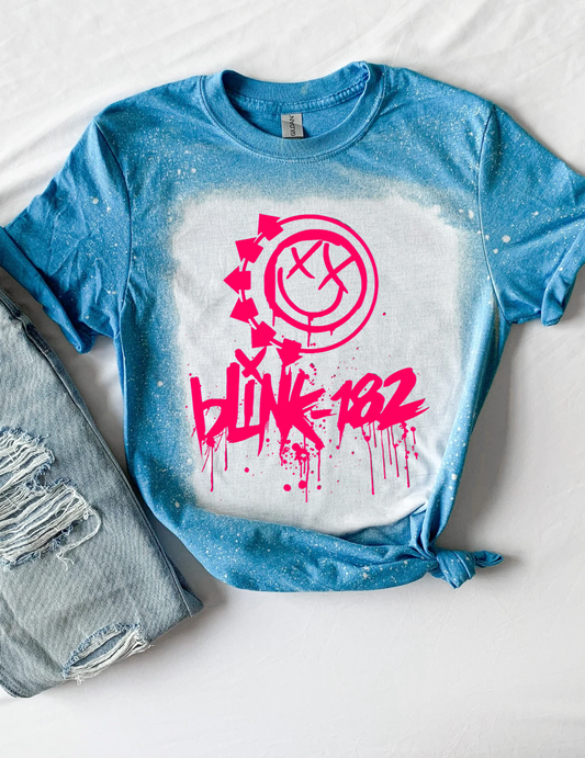 Blink 182 Concert Bleached Tee