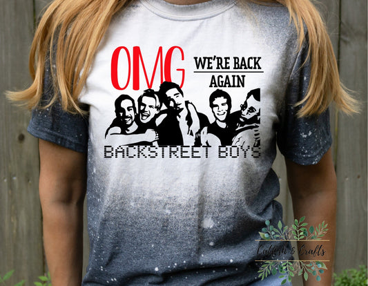 Backstreet Boys Omg We’re Back Again Tee