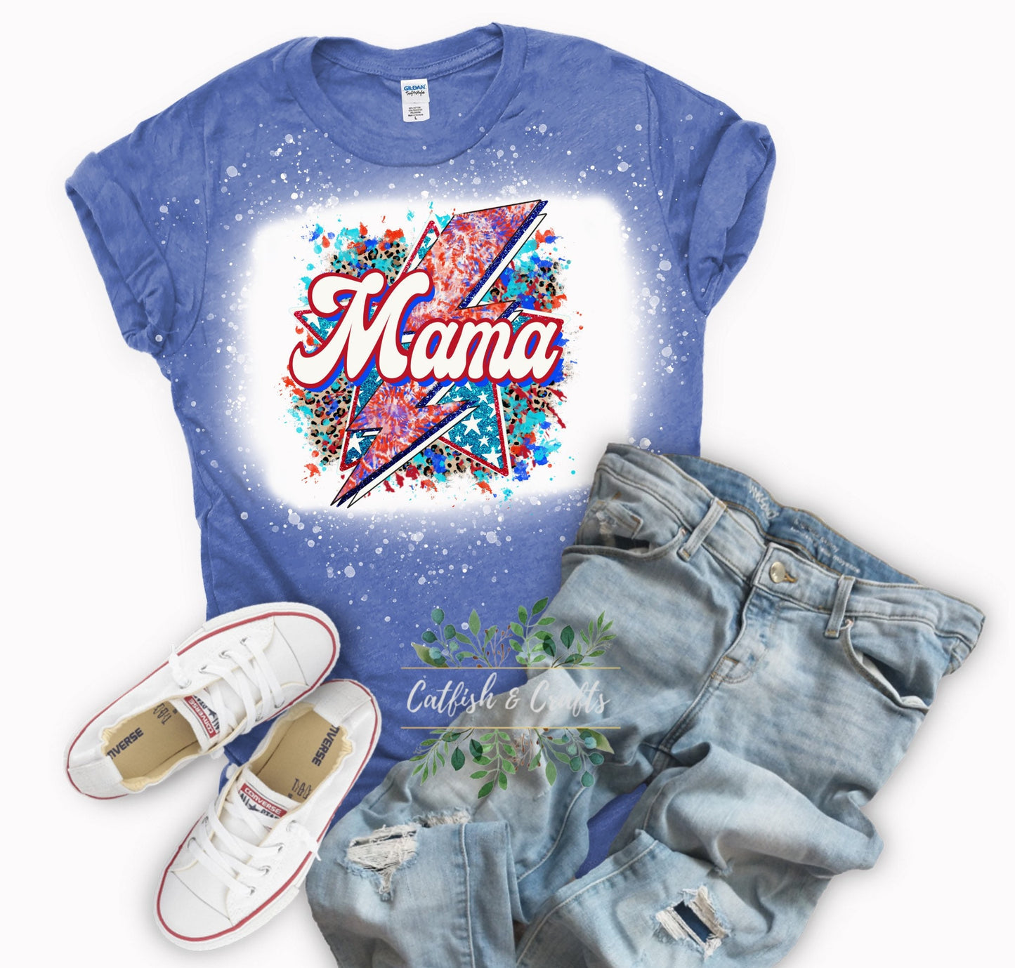 Mama Bleached Tee