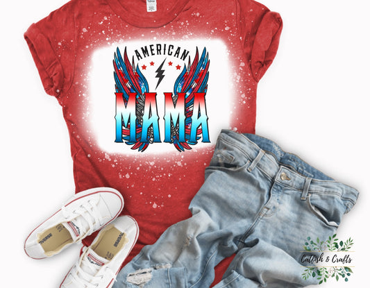 American Mama Bleached Tee