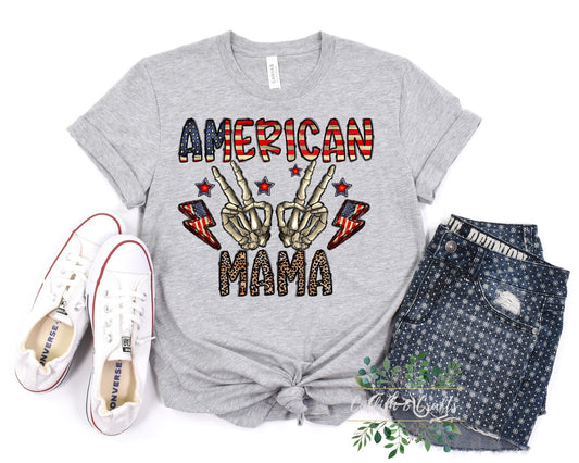 American Mama July 4th Tee