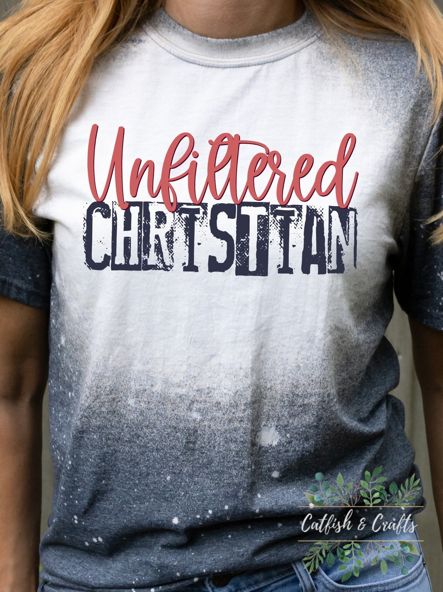 Unfiltered Christian Bleached Tee