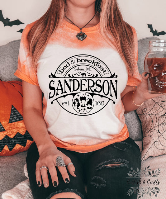 Hocus Pocus Sanderson Sister Bleached Tee