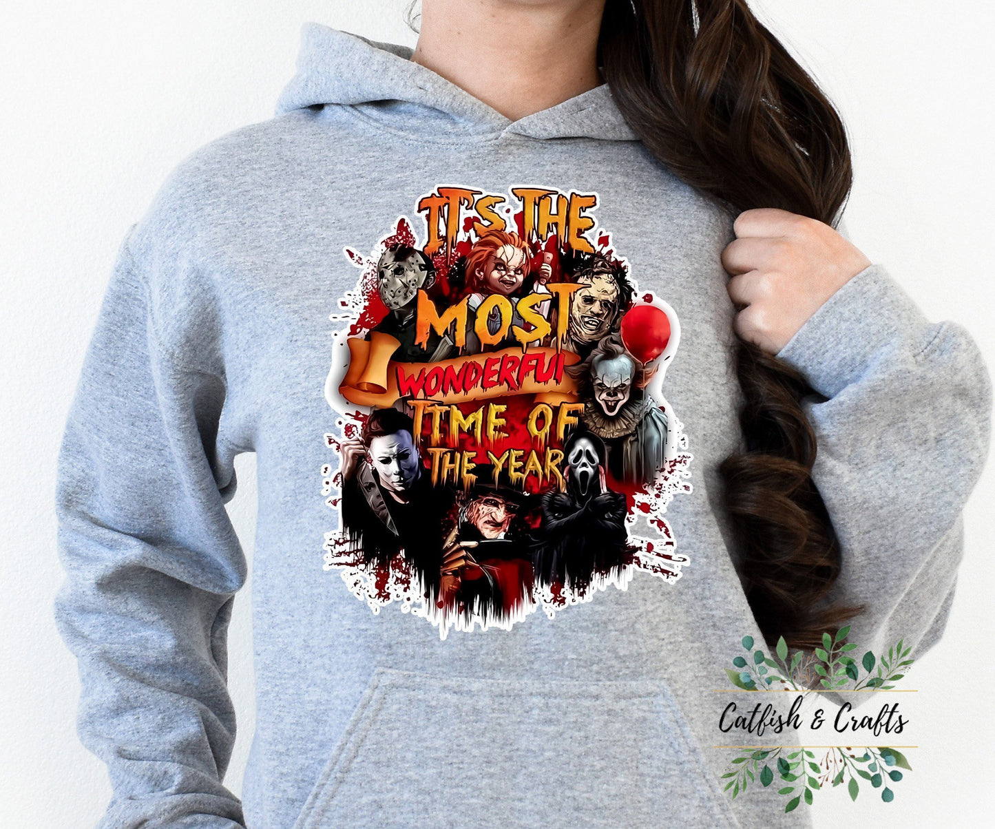 Halloween It’s the Most Wonderful Time of the Year Horror Sweatshirt/Hoodie