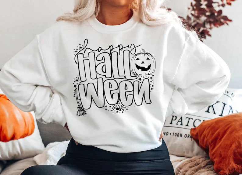 Happy Halloween Sweatshirt/Hoodie