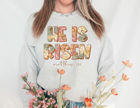 He is Risen Easter Hoodie/Sweatshirt