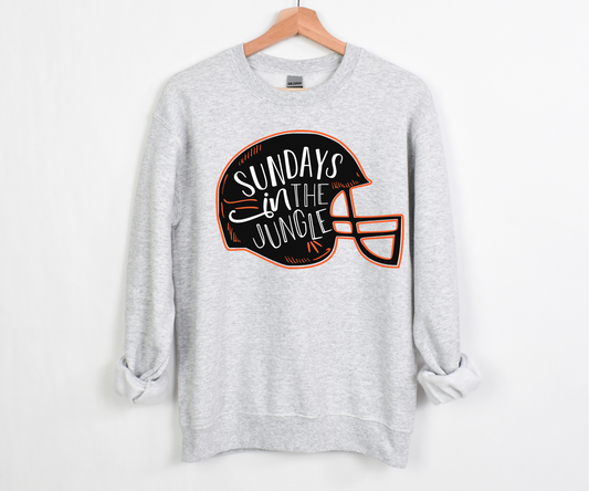 Sundays in the Jungle Cincinnati Football Hoodie/Sweatshirt